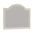 thumbnail image 3 of Liberty Bayside Antique White with Wire Brushing Arched Mirror - Off-White, 3 of 4