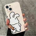 thumbnail image 5 of 2pcs Simple Advanced High-end Black White Couple Phone Case, Suitable For IPhone 15/14/13/12/11 Plus/Pro/ProMax/XR/XS/XS Max/8/7Plus All-inclusive Soft Shell Protective Case, Mobile Phone Case, 5 of 5