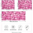 thumbnail image 2 of GZHJMY Valentine's Day Silk Pillowcase for Hair and Skin 1PCS,Cute Pink Stars Satin Pillow Covers Queen Size 20×30In Home Decor, 2 of 7