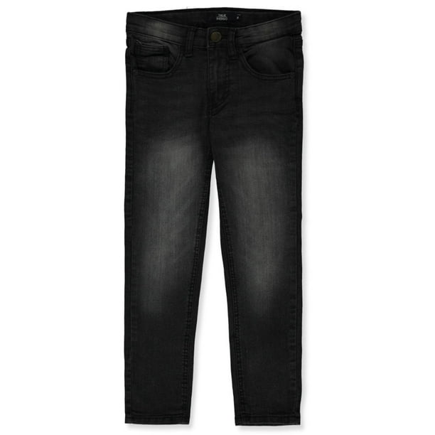 True Indigo Boys' Jeans black, 10 (Big Boys)