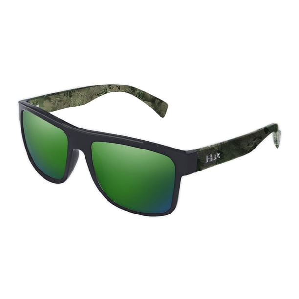 Gafas de Sol HUK Clinch con Lentes Polarizadas Verde Espejo