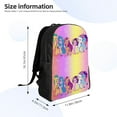 thumbnail image 4 of My Little Pony Laptop Backpacks 16 Inch Cartoon College School Bag Bookbag Lightweight Students Travel Shoulder Bag Daypack, 4 of 8