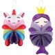 thumbnail image 1 of (Unicorn, Princess 2 pcs) Bath Poufs Kids Toddler Body Poufs Cute Cartoon Children Bath Sponges Puff, 1 of 5