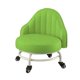 thumbnail image 4 of Taburete bajo con ruedas, asiento con ruedas, taburete corto giratorio de 360  degree, taburete de polea de maquillaje, taburete de pedicura para garaje, Verde, 4 of 9