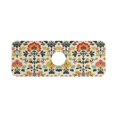 thumbnail image 7 of Yayeee Faucet Mat for Kitchen Sink 14.7" Diatomite Long Splash Guard Pad, Beige Floral, 7 of 7
