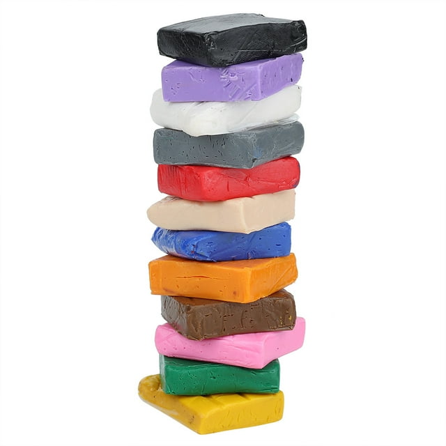 Arcilla Polimérica DIY, Juego De 12 Colores Para Manualidades Hechas A Mano, Kit Educativo De Arcilla Para Modelar Para Niños, Suave Y Respetuoso Con El Medio Ambiente