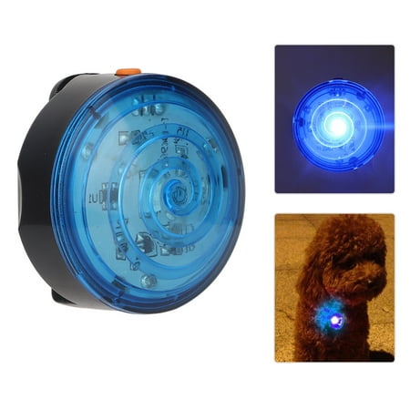 

Clip-On Pet Collar Light 1.5x0.94 Pet Collar Flashing Pendant ABS Waterproof Dog Led Pendant Pets Dog Cat Night Walking For Cat Pets