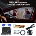 thumbnail image 1 of Alarma antirrobo para coche de 12V Sensor inteligente sistema de alarma automático de entrada de encendido RFID sin llave, 1 of 9