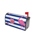 thumbnail image 5 of Picia Pink Flamingo Magnetic Mailbox Cover Standard Size-, 5 of 9