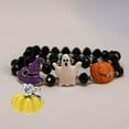 thumbnail image 5 of 27pcs Pumpkin Charm, Pumpkin Bracelet Charm Pendants Alloy 3D Pumpkin Pendants for Jewelry Making Halloween, White, 5 of 6