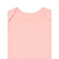 thumbnail image 3 of Wonder Nation Baby Girls Bodysuit with Short Sleeves, Sizes 0-24 Months, 3 of 3