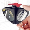 thumbnail image 4 of Espejo de de 1 pieza, espejo retrovisor de seguridad giratorio de 360 degree, vista trasera , para coches, camiones, - IZQUIERDA Sunnimix Espejos de punto ciego, 4 of 8