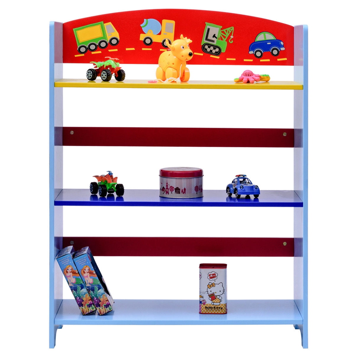 crayon bookshelf