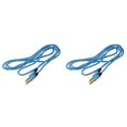 thumbnail image 1 of 2X Cable Estereo de Audio de 3,5 mm Auxiliar Aux de Macho A Macho para PC para  MP3 Coche (), 1 of 1