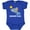 Royal Blue, variant on Inktastic Clearwater Beach Florida Vacation Boys or Girls Baby Bodysuit