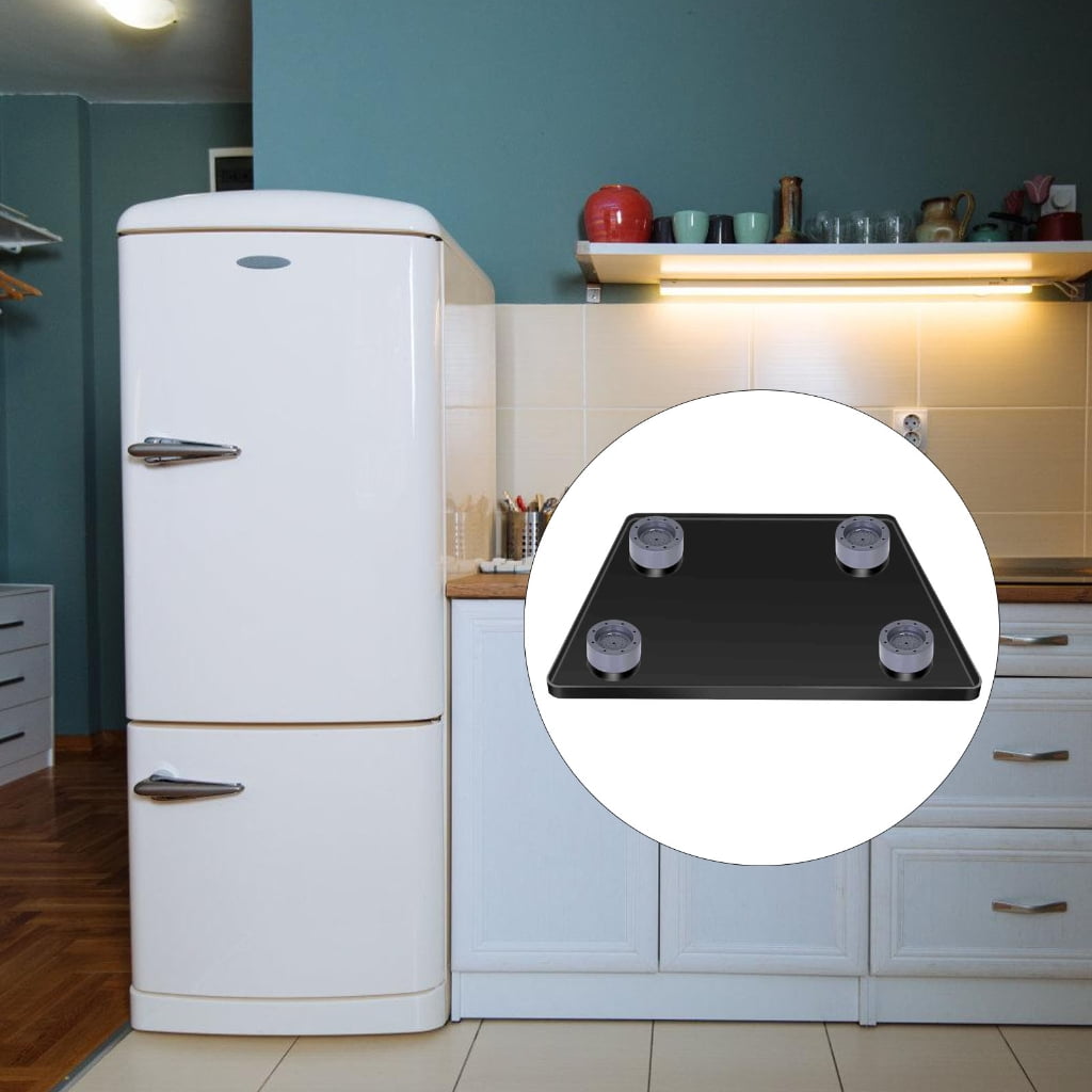 Premium Silicone Mini Fridge Organizer Pad Built In Adjustable Elevatin Platform