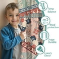thumbnail image 3 of Blackout Kids Curtains,Boho Bohemia Flower Childrens Insulated Curtains Set Of 2,Bedroom Essentials,Toddler Room Decor 52"x63"(132x160cm), 3 of 4