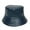 Navy Blue, variant on Faux Leather Bucket Hat for Women, Trendy Leather Sun Fishing Hat Fashion Waterproof Cap