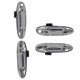 thumbnail image 1 of For Land Cruiser LC100 4500 4700 1998-2007 LX470 Car Rear Right Exterior Outside Door Handle 69230-6, 1 of 5
