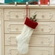 thumbnail image 2 of Decoraciones de Navidad para el Hogar Medias Decoración de Navidad Calcetín de Navidad Grande, Poliéster Multicolor de 18.11 Pulgadas para el Almacenamiento de la Decoración Medias de Navidad Pequeñas, 2 of 6