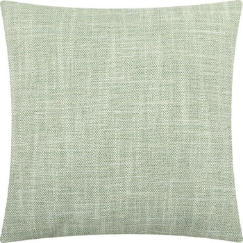 Mainstays Woven Slub Decorative Throw Pillow, Square, 1PC per pack, 18"x18", Green