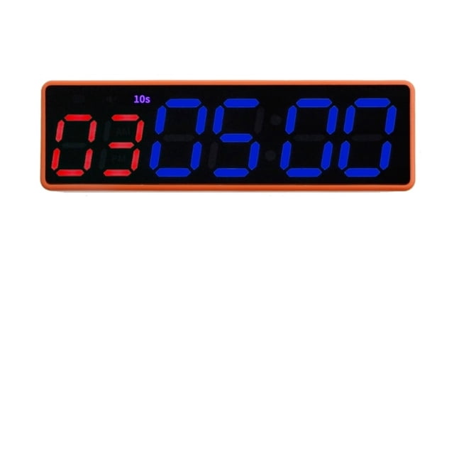 Mini Portable Gym Workout Timer Interval Timer Rechargable LED Digital Clock Count Down/Up Clock Ultra-Clear Display ,Versatile Applications