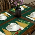 thumbnail image 6 of Wadada Christmas Placemats Table Placemats Set of 4 Plastic Seasonal Table Mats Decoration Washable Winter Xmas Holiday Placemats Decoration for Kids Home Kitchen Dining Room Housewarming Gifts, 6 of 8