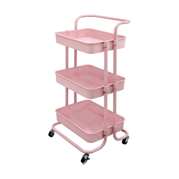 Carrito Organizador Móvil Mundo In Trendy Rosa Mueble
