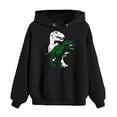 thumbnail image 4 of CONFREE Toddler Baby Boys Hoodie Long Sleeve Boys Pullover Hoodies Cartoon Dinosaur Warm Fall Winter Hooded Sweatshirt, 4 of 6