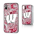 thumbnail image 6 of Wisconsin Badgers iPhone Paisley Design Clear Case, 6 of 7