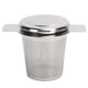 thumbnail image 1 of Colador de té, cesta infusora de té de hojas sueltas, filtro de malla fina con tapa, tetera para taza de acero inoxidable, 1 of 8