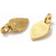 thumbnail image 2 of 2 colgantes de lágrima de acero inoxidable 304 con baño de oro de 18 quilates., 2 of 3