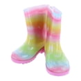 thumbnail image 3 of Laura Ashley Kid's Rainbow Print Rain Boots, 3 of 4