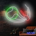 thumbnail image 4 of Handmadetneonsign Tennis Ball Neon Sign, Tennis Player Led Sign, Sport Wall Art, House Wall Decor 92231, 4 of 5