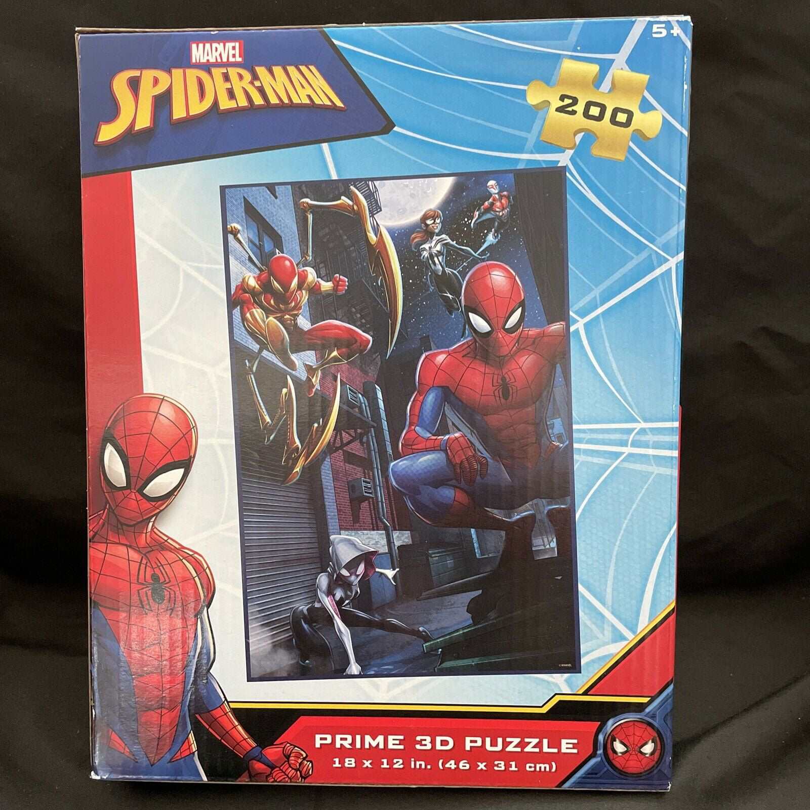 Prime 3D ST32646 Spiderman 3D Puzzle, Multicolor