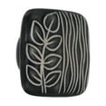 thumbnail image 2 of Acorn  Large Square Ceramic Knob - Green and Teal Sea Grass, 2 of 5