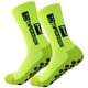 thumbnail image 1 of Calcetas deportivas antideslizantes SpotFluorescent 1Par Verde Fluorescente 6-12.5US TapeDesign Calcetines Tubo Medio Al, 1 of 1