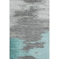 thumbnail image 2 of Addison Rugs Mayfield Premium Machine Washable Transitional Abstract Teal Rectangle Rug, 10' x 14', 2 of 7