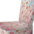 thumbnail image 4 of Designart "Pastel Pastiche en Rose" Chaise d'Appoint Abstraite Multicolore - Fauteuil Moderne pour Salon, 4 of 7