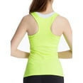thumbnail image 3 of Big Clearance, Women's Sports Compression Quick Dry Vest Tank, Solid Color Tight Slim Fitness Workout Gym Yoga Workout Cycling Running Tank Top, 3 of 3
