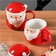 thumbnail image 3 of sweethay Taza de café, taza para beber, suministros de vacaciones, decoración de escritorio, gran capacidad, aspecto bonito, tamaño compacto, Kits de decoración para fiestas, 3 of 6