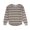 Grey - hgray, variant on P.J. Salvage Womens Striped Rounded Hem Pajama Sweater, Grey, XX-Large