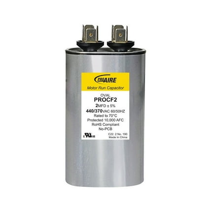 

Perfect Aire Perfect Aire PROCF2 ProAire Oval Run Capacitor 370 Volt