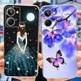 thumbnail image 3 of For Realme 10 4G 6.4 "Soft Silicone TPU Shockproof Phone Case For Realme 10 RMX3630 Cartoon Pattern Bumper Protective Back Cover 702 For Realme 10 4G, 3 of 6