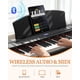 thumbnail image 3 of Piano Digital Ktaxon de 88 Teclas Semi-Pesadas con Bluetooth MIDI, 3 of 7