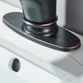 thumbnail image 5 of Oil Rubbed Bronze Bathroom Basin Faucet Waterfall Sink Vanity Mixer with Drain, 5 of 15
