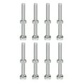 thumbnail image 1 of M6 x 65mm Hex Head Screws Bolts, Nuts, Flat & Lock Washers Kits, 304 Stainless Steel Fully Thread Hexagon Bolts 8 Sets, 1 of 5