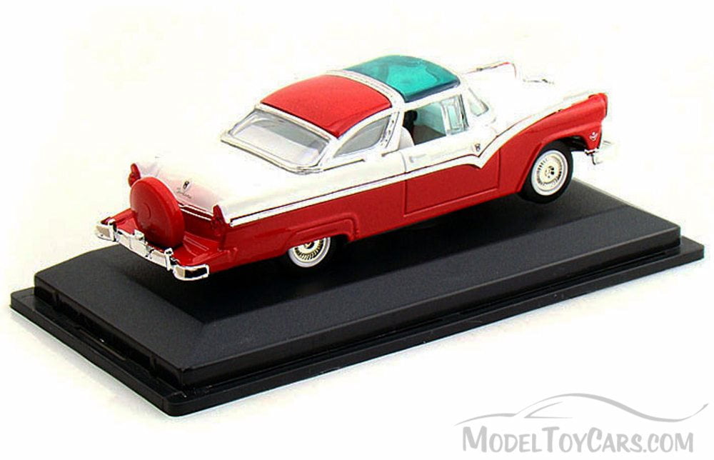 Ford Crown Victoria Red 1955 Year Yat Ming 1/43 Scale Diecast Model Toy Car 