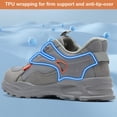 thumbnail image 5 of Safety Shoes Mens Steel Toe Cap Work Shoes Womens Lightweight Breathable Safety Trainer Non Slip Work Shoes, 5 of 8