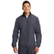 thumbnail image 1 of SPORT-TEK Chaqueta cortavientos con bloques de colores para hombre S Gris grafito/Azul marino/Blanco deporte-tek JST61, 1 of 1